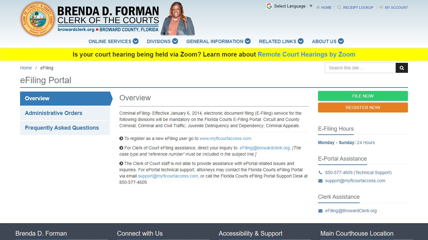 eFiling - Broward County Clerk of Courts